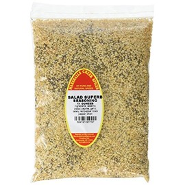 Marshall’s Creek Spices Refill Pouch No Salt Salad Superb Seasoning Compare to Salad Supreme, 11 Ounce