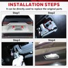 Svicari License Plate Light Lamp Bulb Socket Connector With T10