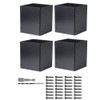 Post Base Protectors Stainless Steel, Range 3.3-6in Adjustable Column Protect