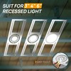 24 Pack New Construction Mounting Plate for 3/4/6 inch LED