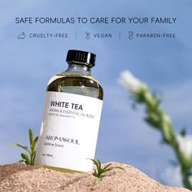 Hotel Diffuser Oil Inspired by The White Tea Scent - Premium Fragrance Oil No. SA62489172 for Ultrasonic and Waterless Diffusers - 120 mL, 4 fl oz