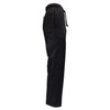 M&M SCRUBS Solid Black Classic Chef Pants (XXX-Large, Black)