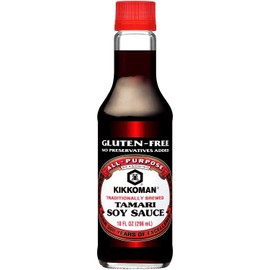 LJJ Kikkomans Tamari Soy Sauce, Gluten Free - 10 Oz