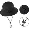 Waterproof Bucket Sun Hat for Men Women Summer Packable Outdoor