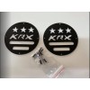 PBR Products Kawasaki KRX 1000 Floor Drains BLACK - Made