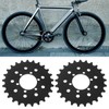 eMagTech 2 pieces 25T Bicycle Fixed Sprocket Fixed Gear Brake