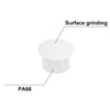 25PCS 19mm White Hole Plugs Plastic Flush Type Hole Plugs
