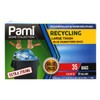 PAMI Recycling Tall 13-Gallon Kitchen Drawstring Trash Bags- Extra-Strong Plastic