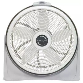 Lasko 20" Gray Light Swirling Grill Cyclone Air Circulator Floor Fan Room Ventilator
