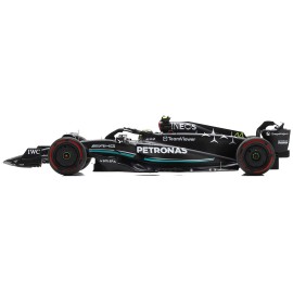 DCD 2023 Mercedes-AMG F1 W14 E Performance Lewis Hamilton #44 Petronas Acrylic Model of 2nd Place Formula One F1 Spanish GP