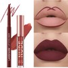 LANGMANNI Matte Lipstick & Lip Liner Set
