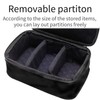 Elecom BMA-GP07BK Gadget Pouch, Large Capacity, Shock Absorption, Bag-in-Bag, Gadget