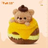FunBase Teddy Bear with Honey Pot Stuffed Animal, Yellow &