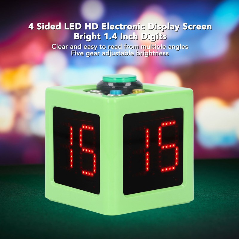Cube Timer 1.4 Inch Digit LED Display 4 Sided Digital