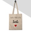 Shirtracer - Cotton Bag - Bags - Weltbeste Tante |