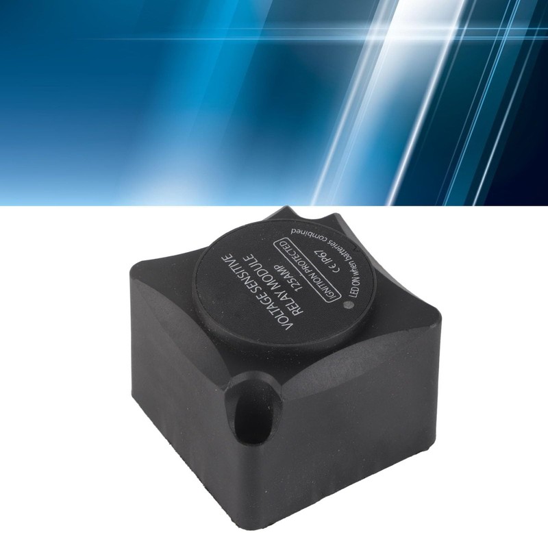 Voltage Sensitive Relay Switch 125A, Dual Battery Isolator for RV