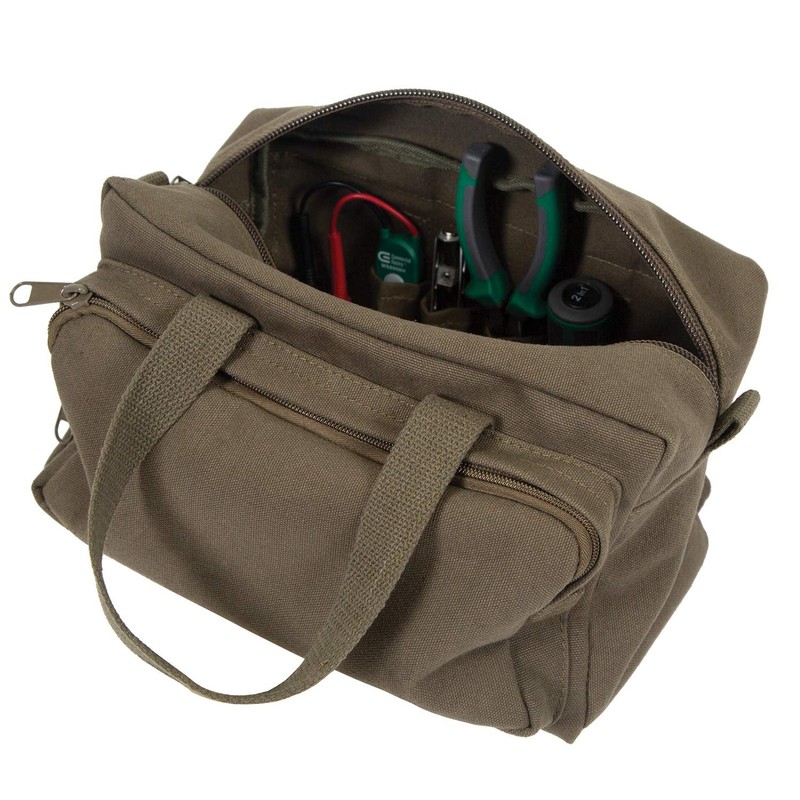 Cotton Canvas Tool Bag - OD Green
