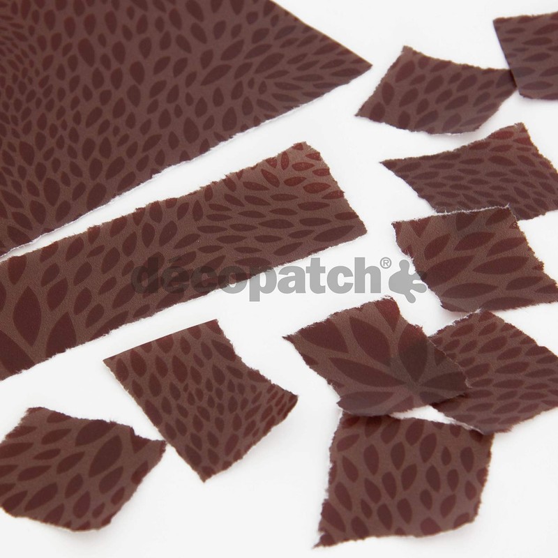 Decopatch Paper No. 656 (Brown Colour Speckle, 395 x 298