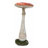 Enchanted Fairy Garden Pillar Toadstool Mushroom Home Decor Figurine 6.75"H