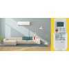 XINJISHIMIN Replacement Remote Control for Mitsubishi Electric Air Conditioner MSZ-WR18NA-U2