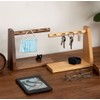Sakulaya Key Holder, Accessory Stand, Wooden Key Storage, Small Items,