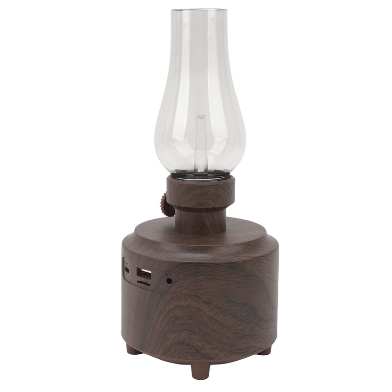 Vintage Light Bluetooth Speaker Rechargeable Lantern Audio Speaker for Outdoor