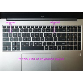 Keyboard Cover Compatible for 15.6" HP Laptop 15-fc 15-fd 15t-fd 15z-fc Series, HP Pavilion 15 15-eg/eh/er 15t-eg200/eg300 15z-eh300 Series, HP Pavilion 17z 17z-cp000 17z-ca200 17-cn 17-cp Series (Red