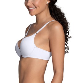 Vanity Fair Women's Extreme Ego Boost Push Up Bra 2131101, Solid White, 38B