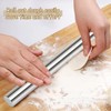 1 Rolling Pin with Two Ends and 2 Straight Rolling
