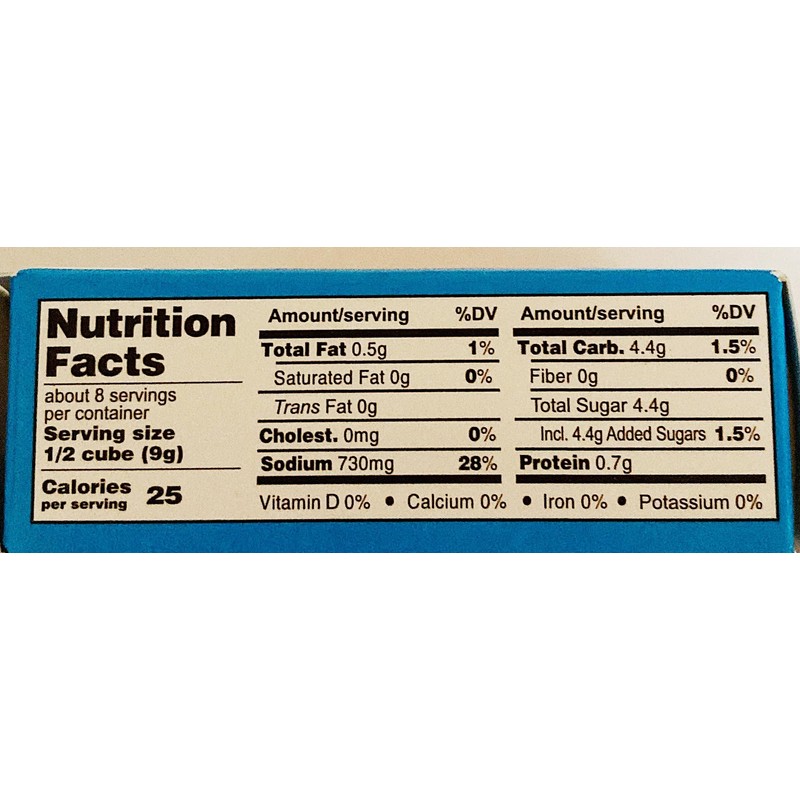 Mini Bao Long Vegetarian Soup Cubes, 2.64 oz, Pack of