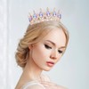 Queen Crown Rhinestone Wedding Crowns and Tiaras for Women Costume