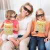 Bakbania 100 Pack Popcorn Bags 11.4x6.1x3.1 Inch Paper Popcorn Food
