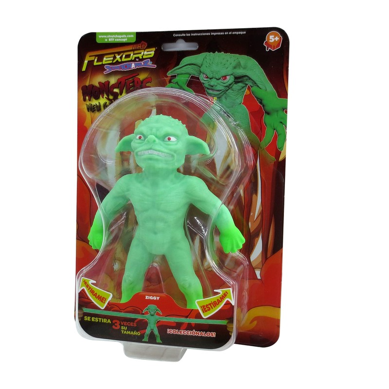 Ruz Figura de Accion Flexors Serie Monsters 6" Ziggy