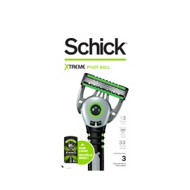 Schick Xtreme Pivot Ball Razor — Disposable Razors Men, Pivot Razor, Schick Pivot Ball, 3 Count