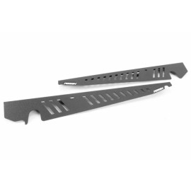 PERRIN Performance Aluminum Fender Shrouds FOR 2008-2014 Subaru STI (Black)