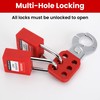 TOKCKYBL Lock Out Tag Out Hasp, Steel Tamper-Proof Loto Hasp