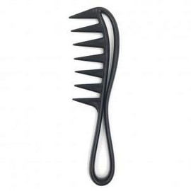 Black Large Tooth Detangle Comb Shampoo Wide Teeth Comb Hair Salon Shampoo Comb Unbreakable Styling Tools and Appliances