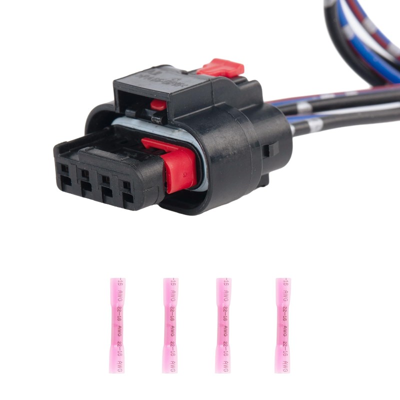4Wire Connector Pigtail Compatible with Dodge Dart Radiator Active Grille
