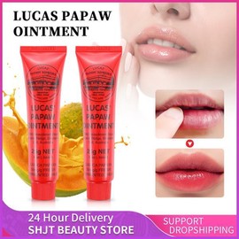 립케어 립밤추천 립세린 컬러 Lucas Papaw 다기능 입술 보호대 보습 밤 기저귀 천연 식물 크림 파파야 화 Lucas Papaw Multi-Function Lip Care Balm Recommended Lip Serum Color Natural Plant Cream Papaya Moisturizing Barrier for Lips [01 1pcs]