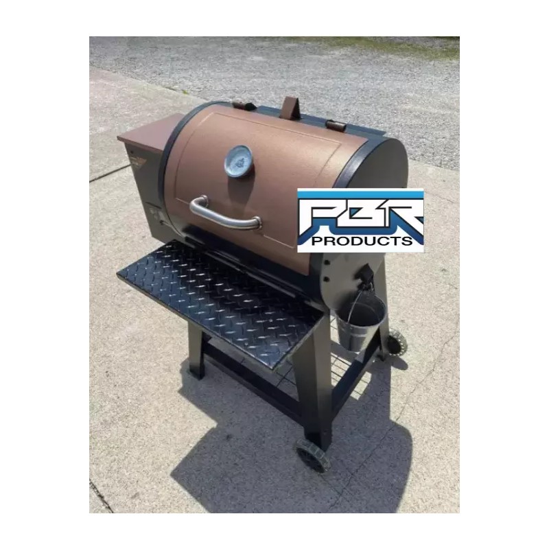 Pit Boss PBR Products Diamond Plate Folding Shelf for Pit