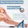 WYQR Foot Pumice Stone for Feet Scrubber Dead Skin, Pedicure