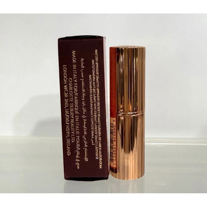 Charlotte Tilbury Matte Revolution Lipstick ~ GRACEFULLY PINK ~ Full