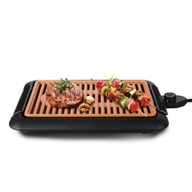 Complete Cuisine CC-SG2200 Smokeless Grill, Indoor Electric Grill, Aluminum Grill Plate