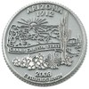 Arizona State Quarter Magnet by Classic Magnets, 2.5" Diameter, Collectible