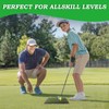 3 Pack Replaceable Golf Hitting Mats, Golf Practice Swing Mat