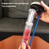 FRLUYNG Water Bottle with Fruit Container, 700 ml, Water Bottle