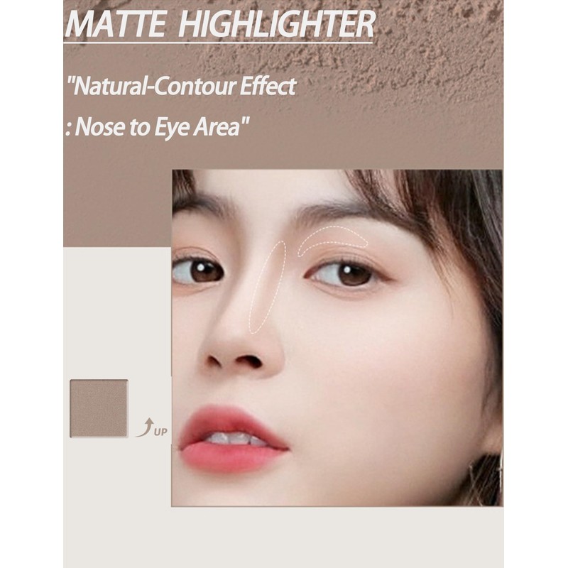 Grey Contour Palette Face Sculpting for Cool Toned Skin, Face