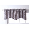 Stylemaster Twill and Birch Bryce Chenille Scalloped Valance with Cording,