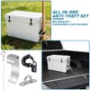 4pack Cooler Lock Bracket,Cooler Tie Down Kit with Cable Combination