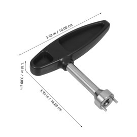 WHAMVOX Plastic Handle Shoes Spike Wrench Ratchet Wrench with Long Pegs for Shoe Cleats